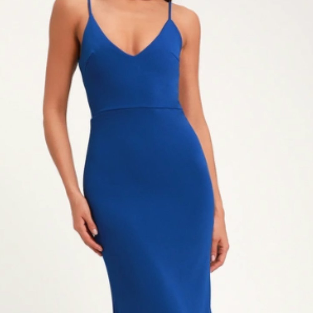 Royal Blue Maxi Lulus Dress